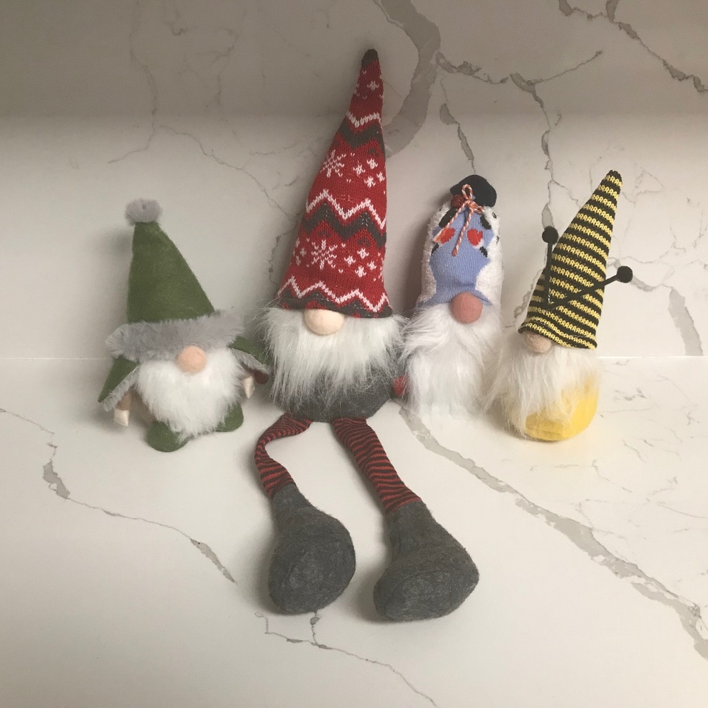 Gnome Christmas  Collection of 4 Gnomes